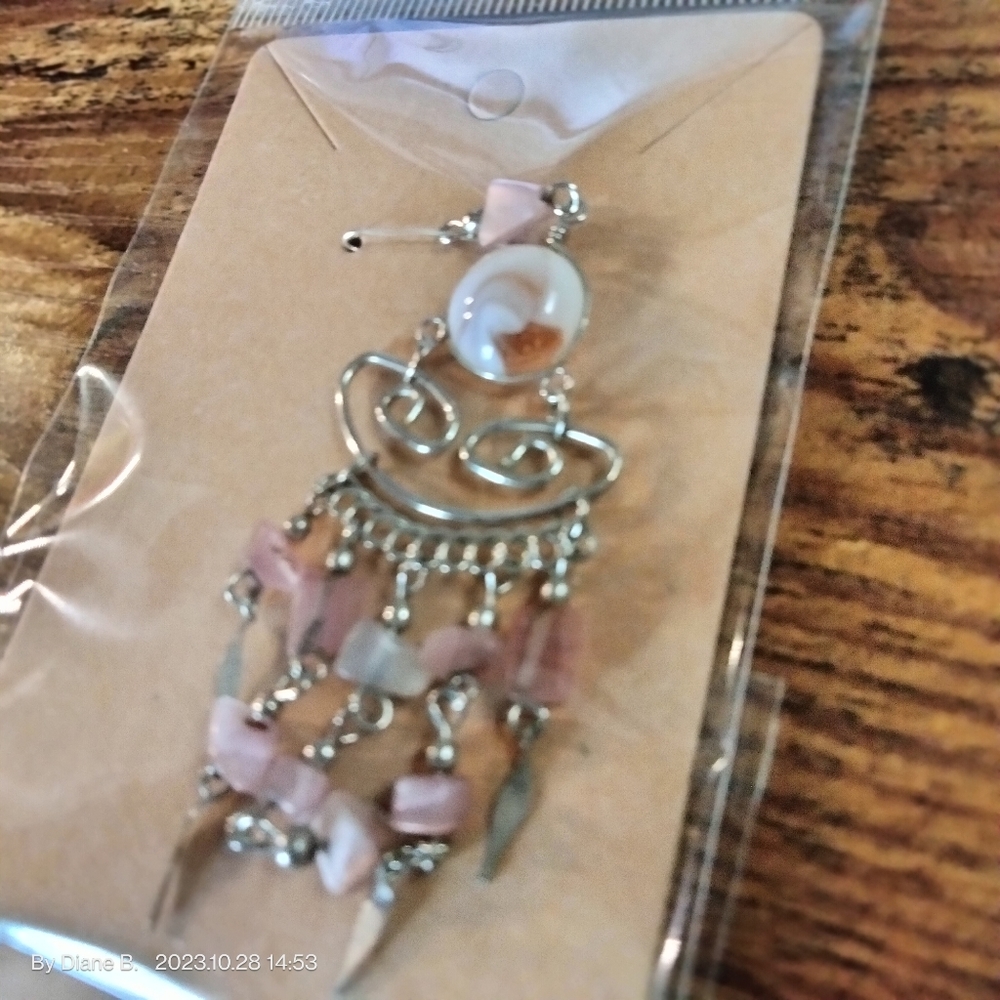 Pink Boho Pendant - Picture 1 of 1